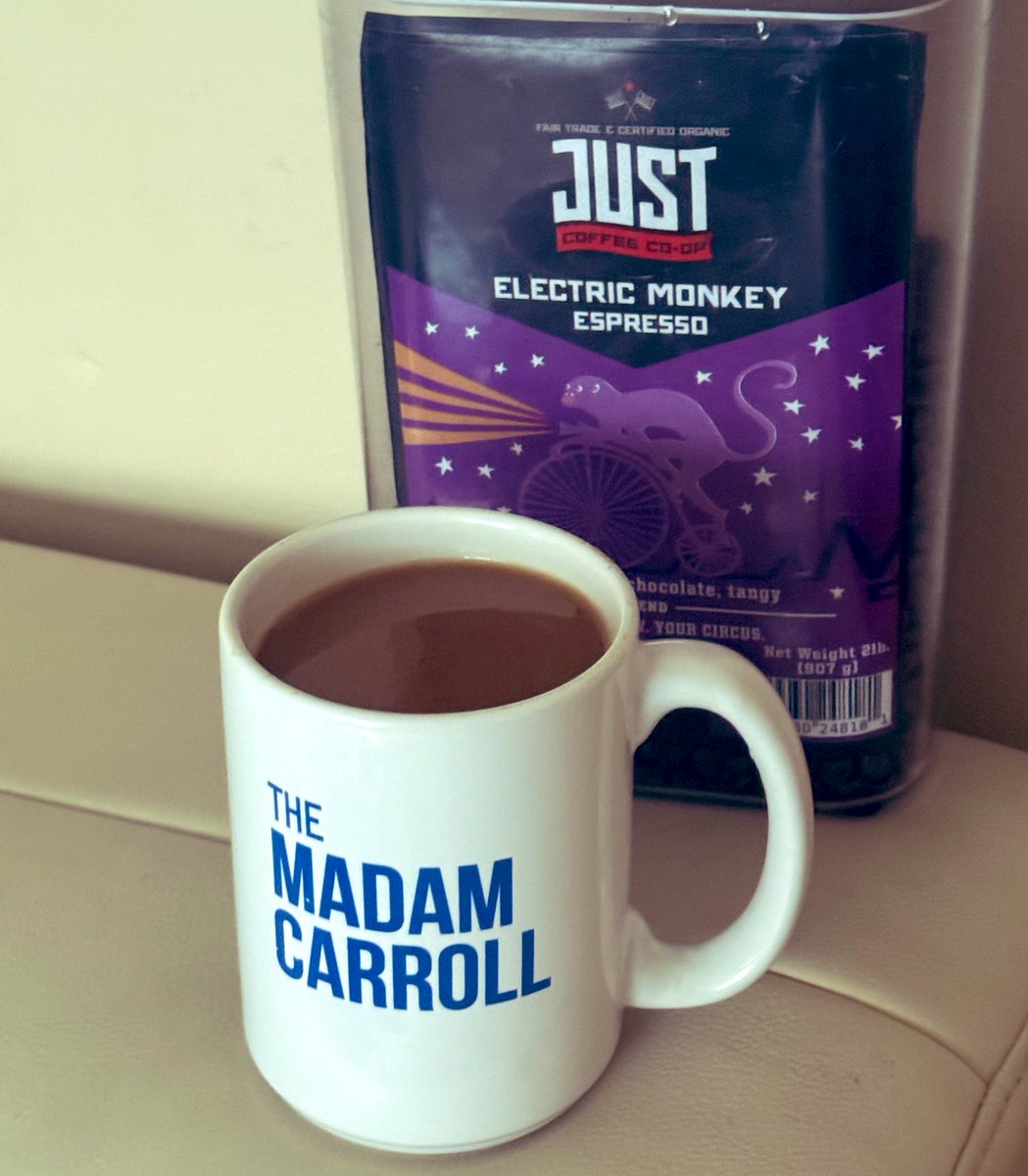 kyleahurd's tweet photo. This some serious gourmet shit &amp; a killer, one of a kind mug too, tbh. 
#coffeetalk #freshpot #justcoffeecoop https://t.co/3NvnkcHSFB