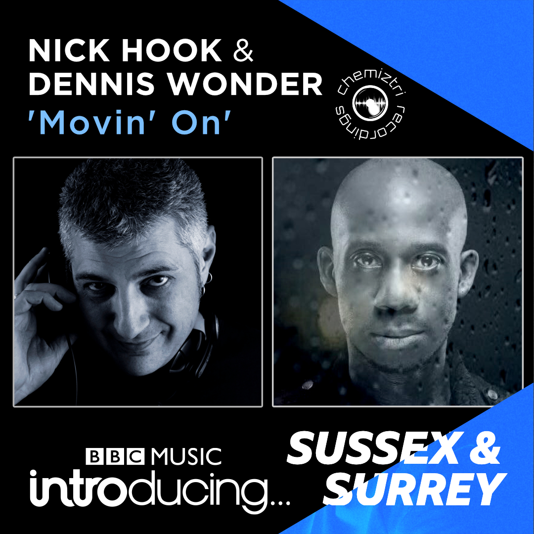 Listen to ‘Movin’ On’ by NICK HOOK & @Denniswonderuk on @bbcintroducing tonight (11 April) @BBCIntroSouth @BBCSussex @BBCSurrey @BBCSounds between 8pm & 10pm 'Movin' On' comes out on @Chemiztri on 12 April w/ remixes by @NextDoorButOne & B.A.N.G. #HouseMusic #DeepHouse #NuDisco