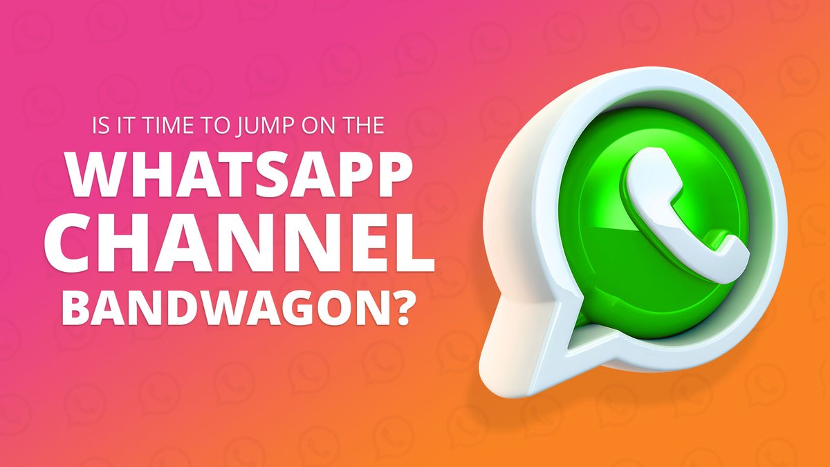 Is it time to jump on the WhatsApp Channel bandwagon? 🤔 Our latest blog talks you through what you need to know before you use WhatsApp including observations from @danslee 🚀 Check it out: zurl.co/DZwp