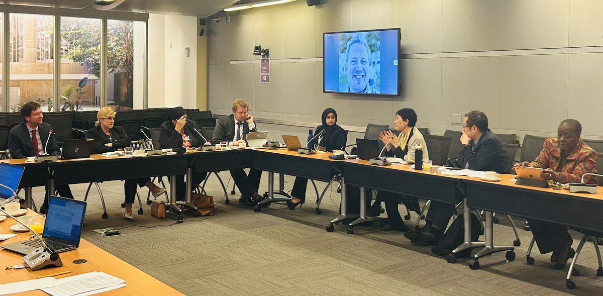 Continued discussions at @TheGPMB Board meeting with @IMFNews on the #Resilience and #Sustainability Trust and its applicability in the context of #pandemicpreparedness 💡Many lessons can be learnt from #climatechange experience #globalpublicgoods #IMFmeetings @WHO @WBG_Health