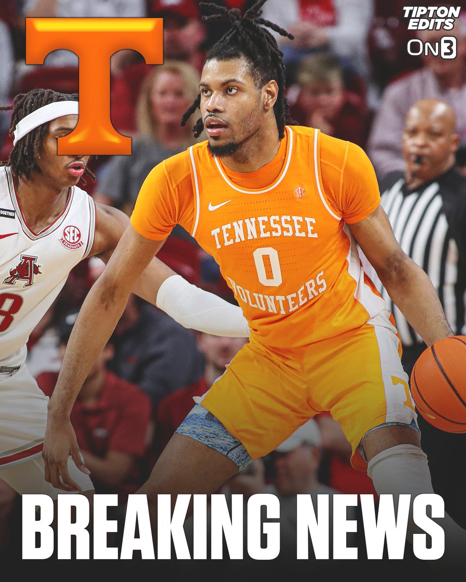 NEWS: Tennessee big man Jonas Aidoo is entering the transfer portal while declaring for the NBA Draft, he tells @On3sports. The 6-11 junior averaged 11.4 points, 7.3 rebounds, and 1.8 blocks per game this season. Story: on3.com/college/tennes…