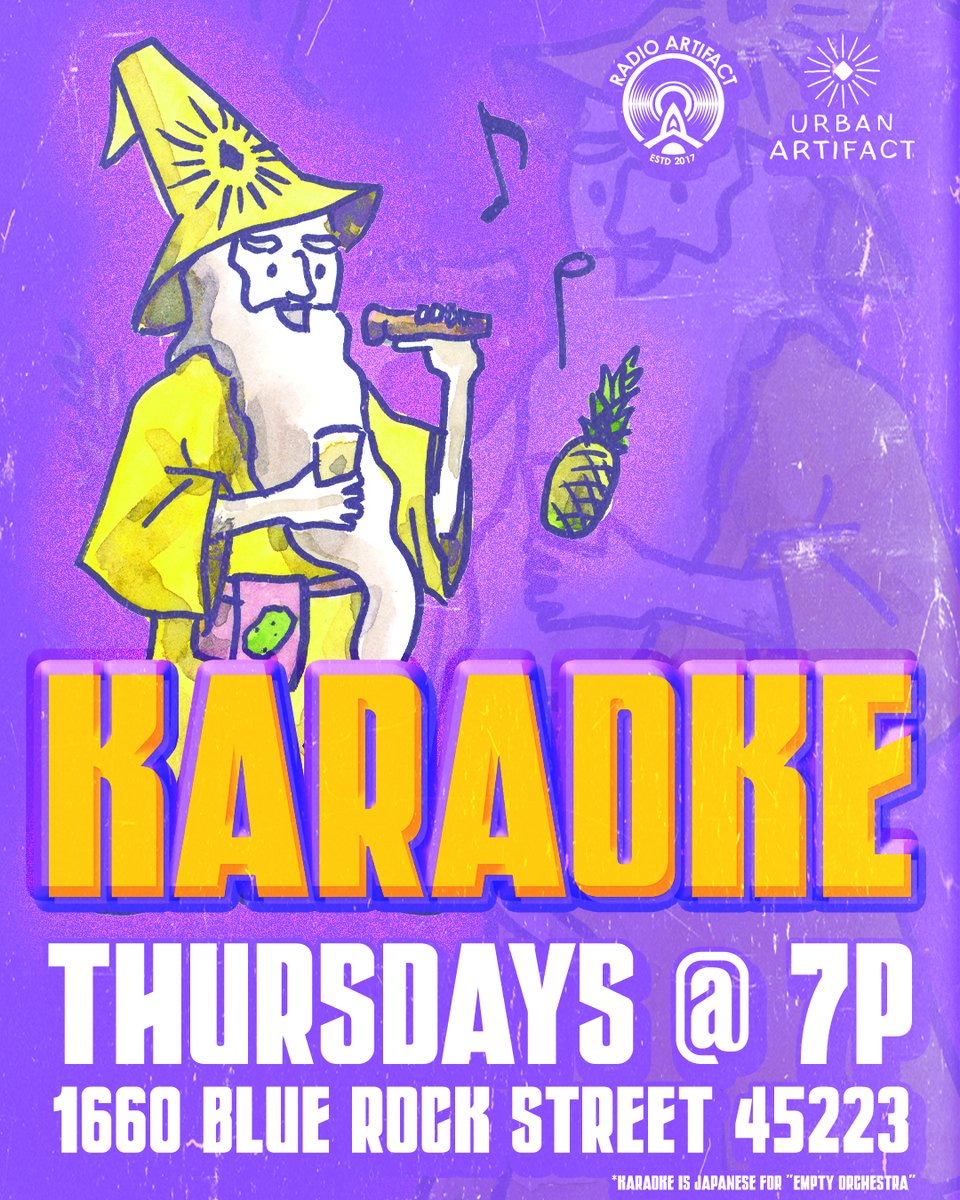 Enjoy Fruit Tarts and your favorite songs at Karaoke! Tonight @7p!