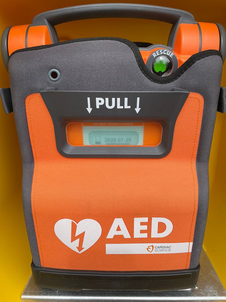 Just a reminder,  hopefully you will never need to use it but the most recent defib to be installed in #Prudhoe has been activated and is located at the NFRS Fire Station

facebook.com/share/p/FNxzgp…