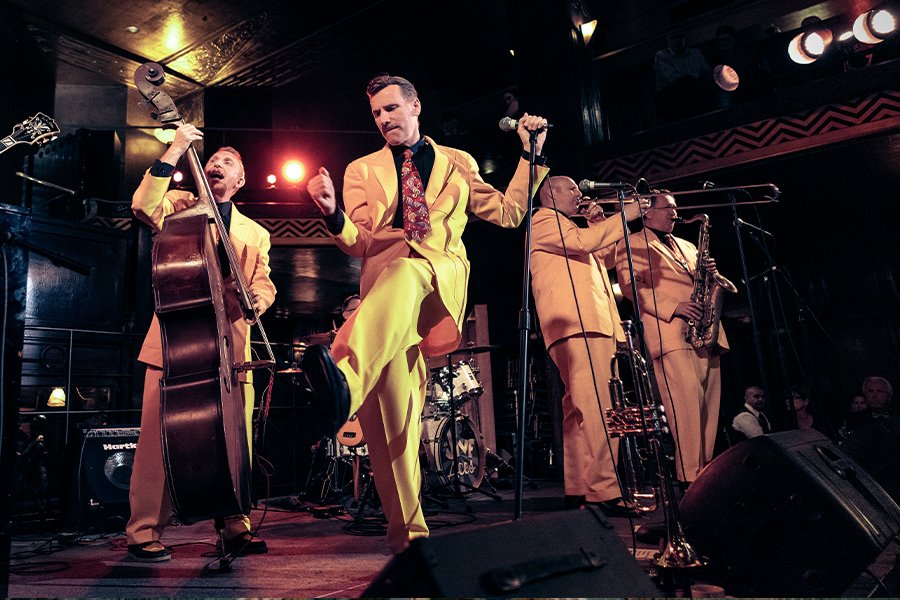 The Jive Aces are #LiveAtTheLyric TONIGHT! Tickets are still available at: lyrictheatre.com/show/10917-the…