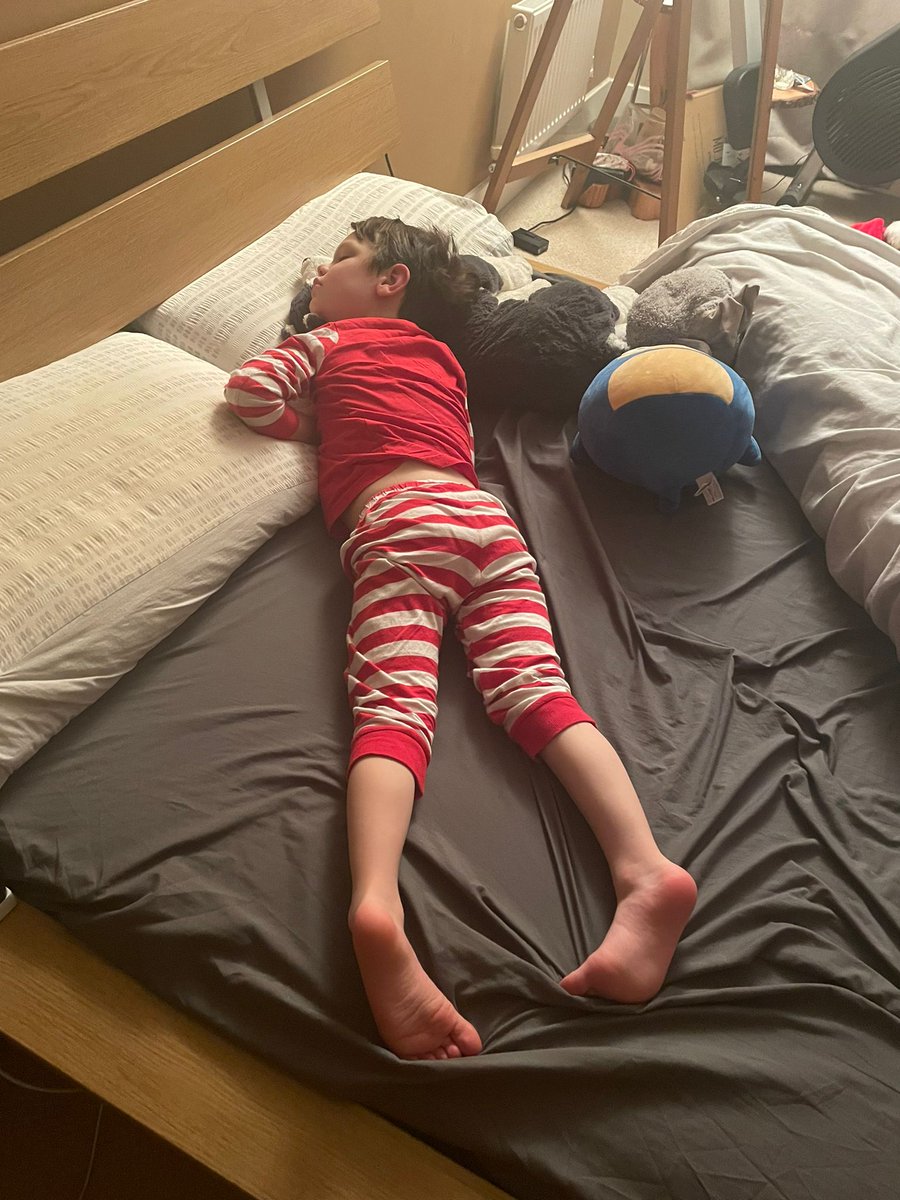 steveBspeak's tweet photo. Proof that no matter where we go, my Son kicks me out the bed by taking up the whole space!!! https://t.co/G5Sm92UTvo