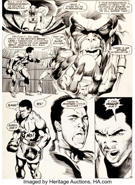 Just dropping by with a bit of Neal Adams in case you thought you could draw today.