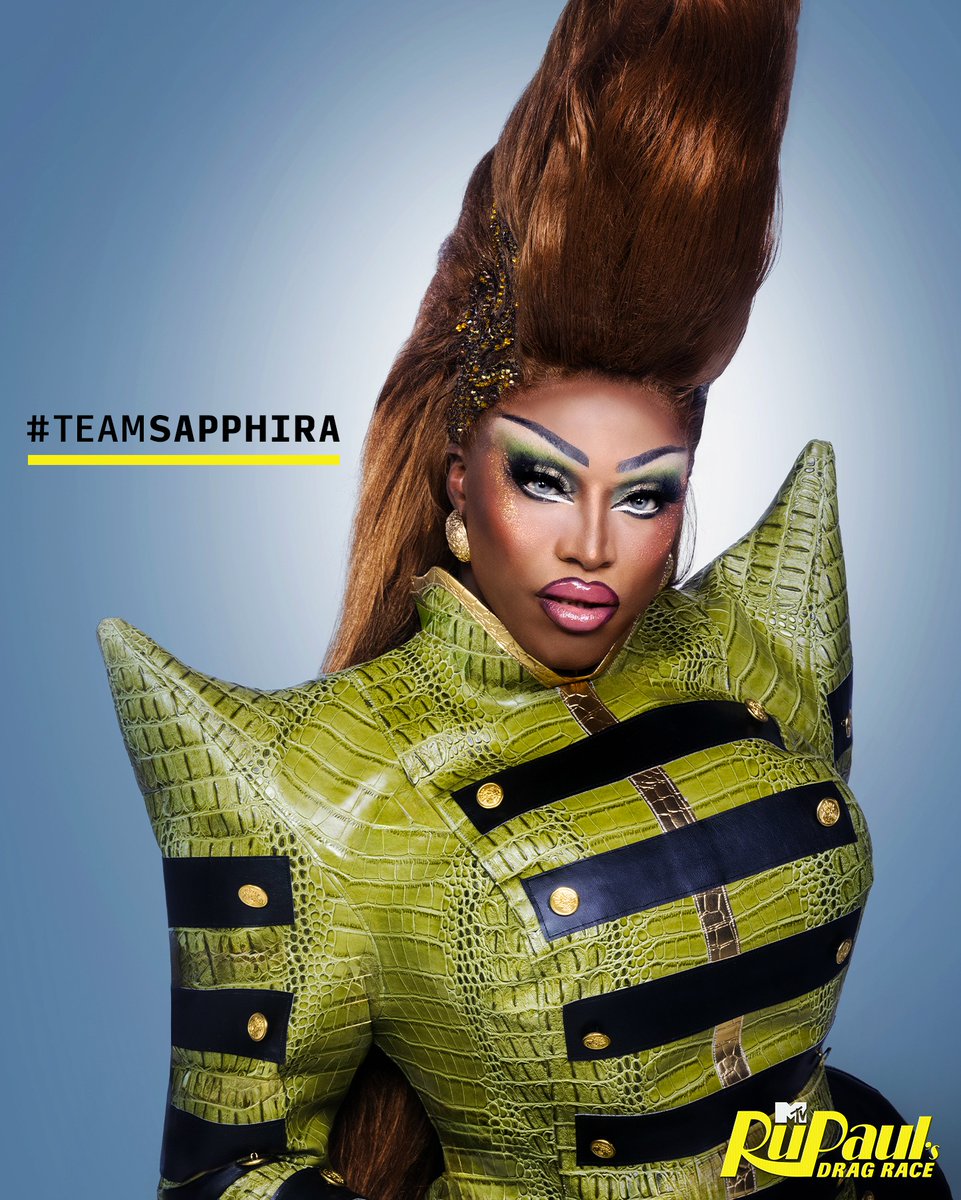 Do you want @sapphiracristal to snatch the crown? 💎👑 Sound off across social media using #TeamSapphira to let your voice be heard! 🗣️ #DragRace
