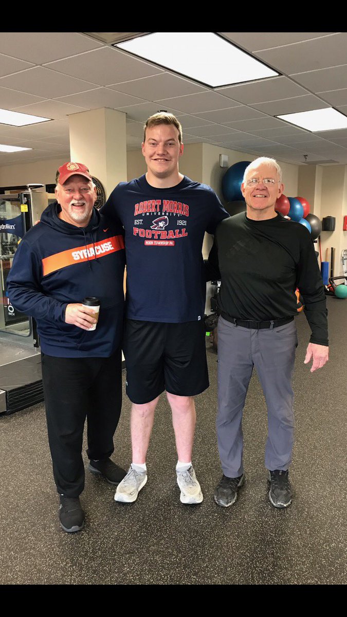 Had the pleasure of meeting with Pittsburgh Steeler Offensive Line legends, Craig Wolfley and Jon Kolb today. What an honor!