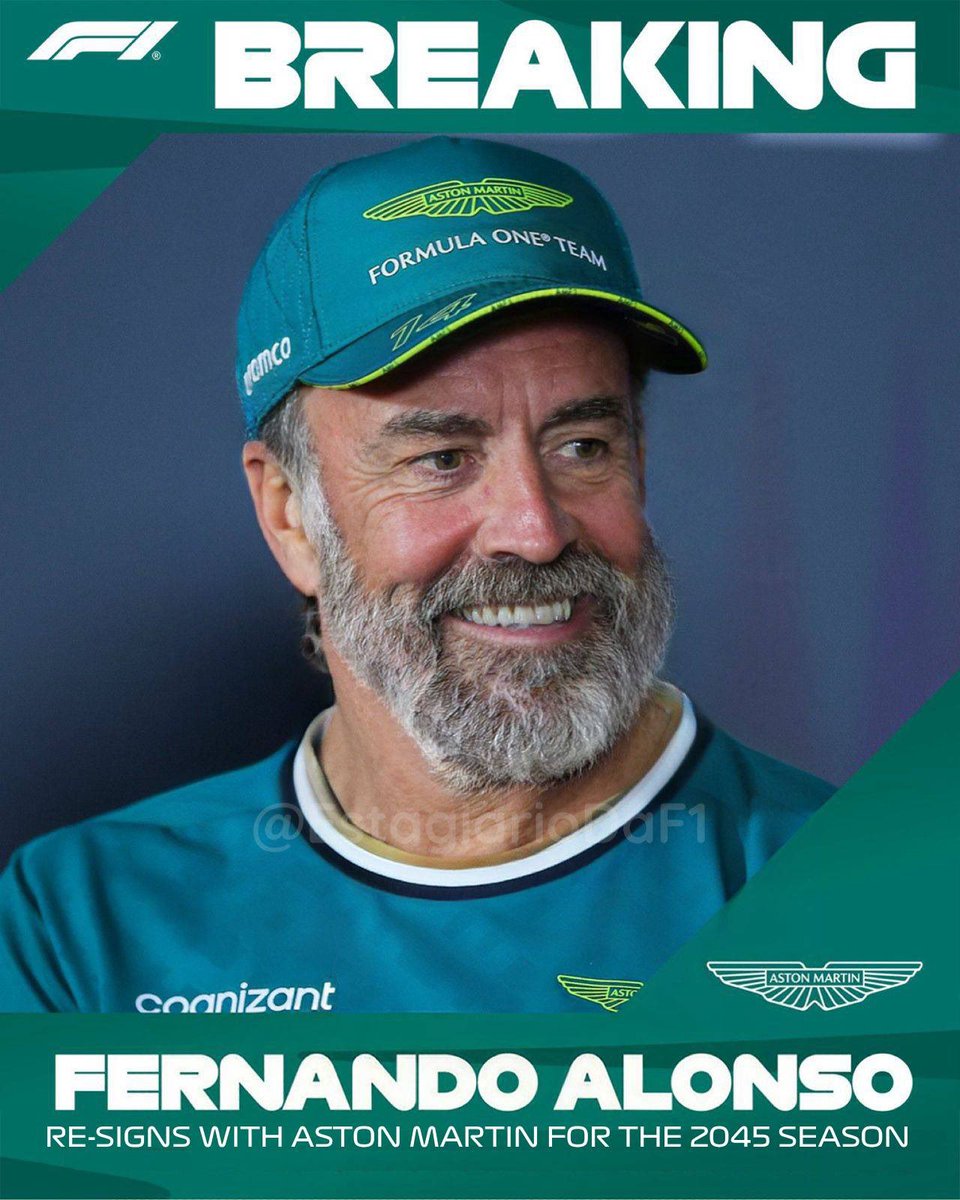 Galera, vim do futuro e informo que Fernando Alonso ainda está na F1! 😌