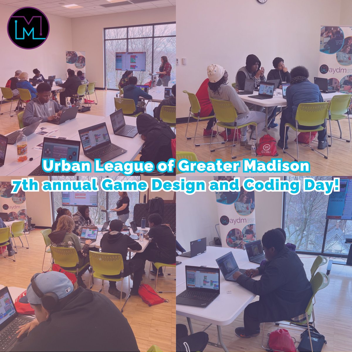 We had a fantastic day teaching middle and high school students about computer coding, video game design, and careers in science, technology, engineering, and math. We are honored to participate in an incredible event bringing STEM education to more Madison youth.