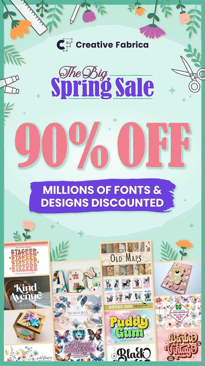 AnyMar46065443's tweet photo. Creative Fabrica #creative #spring #90off #resourses #files #graphicdesing #graphic #deals #foryou #instantdownload #svg #png #art #artist #artwork #desing #designer #font
https://t.co/H0dBxA5ZiO https://t.co/VIykfK5qpz