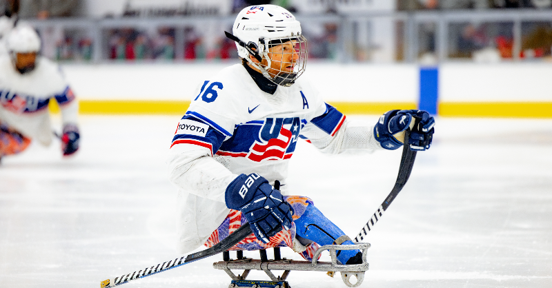 usahockey's tweet photo. Declan Farmer scored his 300th point last week in the opening game of the 2024 April Sled Series, becoming the first American-born sled hockey player to reach the milestone. But this is just the beginning for the already decorated athlete and team!