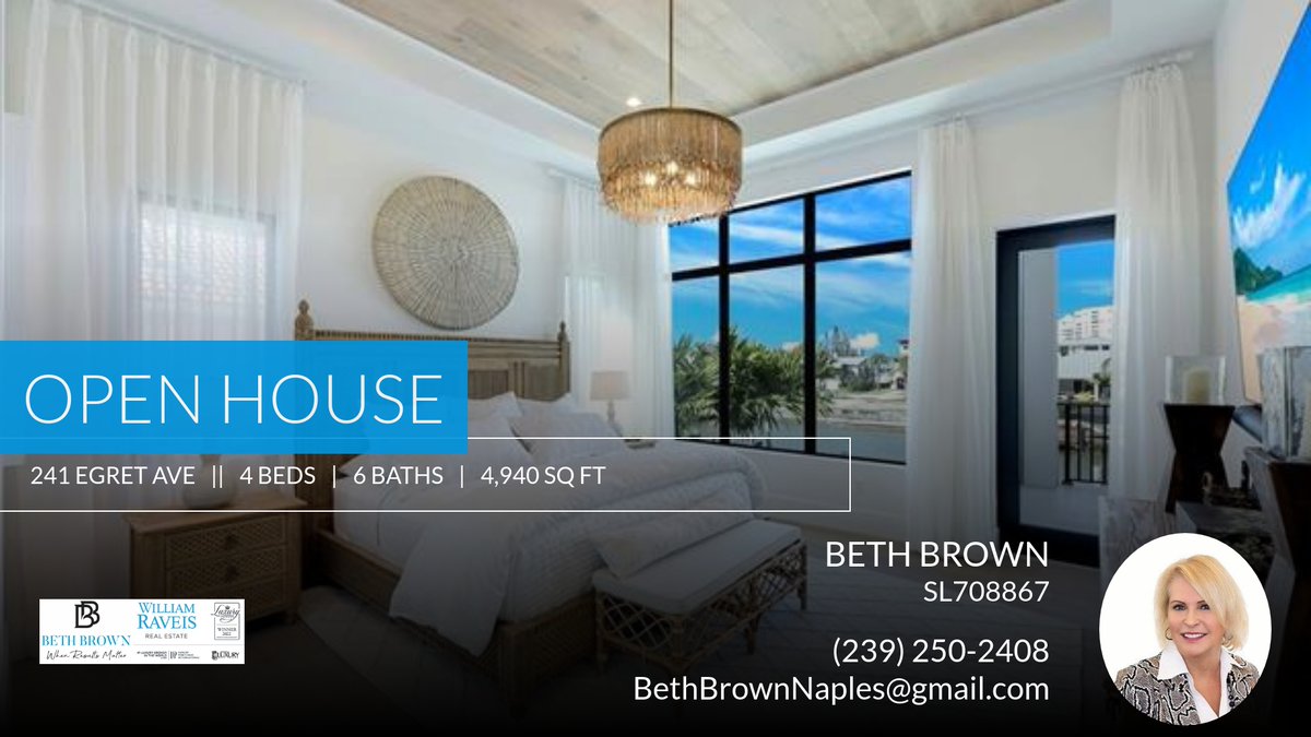 This listing won't last! Take a look before it's gone. Feel free to ask any questions or give me a call at (239) 250-2408 📱! Open house: April 14th at 1:00 PM. Beth Brown William Raveis Realty Cell: 239-250-2408 Fax: 86... homeforsale.at/241_EGRET_AVE_…