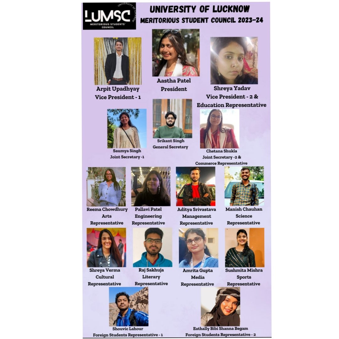 LU_MSC_1001's tweet photo. Presenting to you the faces of the LU Meritorious Student Council! π
Get ready to be inspired by the extraordinary talent, dedication, and leadership of our exceptional students. Each face represents a story of achievement and a commitment towards making a difference. #LUMSC https://t.co/6R4KPUNl6Y