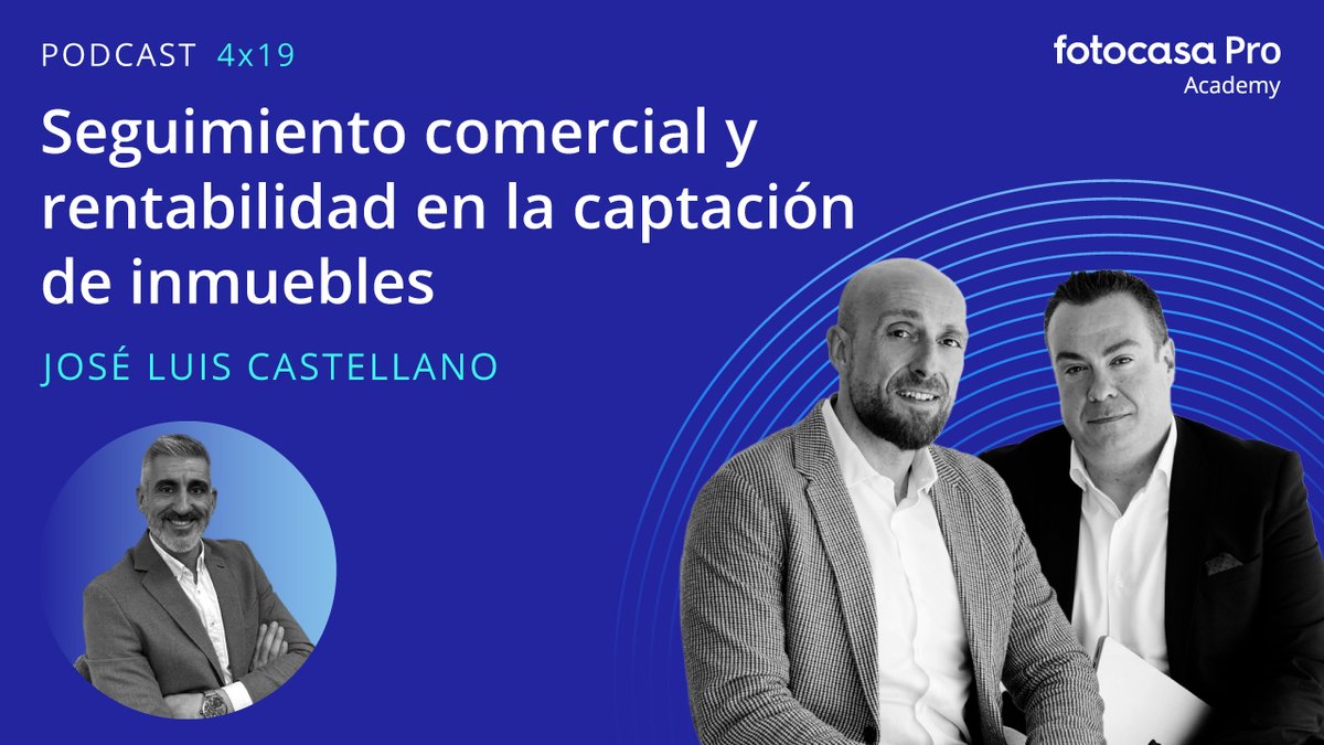 En este episodio entrevistamos a José Luis Castellano, Gerente de Inmohogares, que nos hablará de cómo realiza el seguimiento comercial de su cartera y cómo medir la rentabilidad de las viviendas que captan en sus inmobiliarias.

Escúchalo aquí: blogprofesional.fotocasa.es/podcast-seguim…