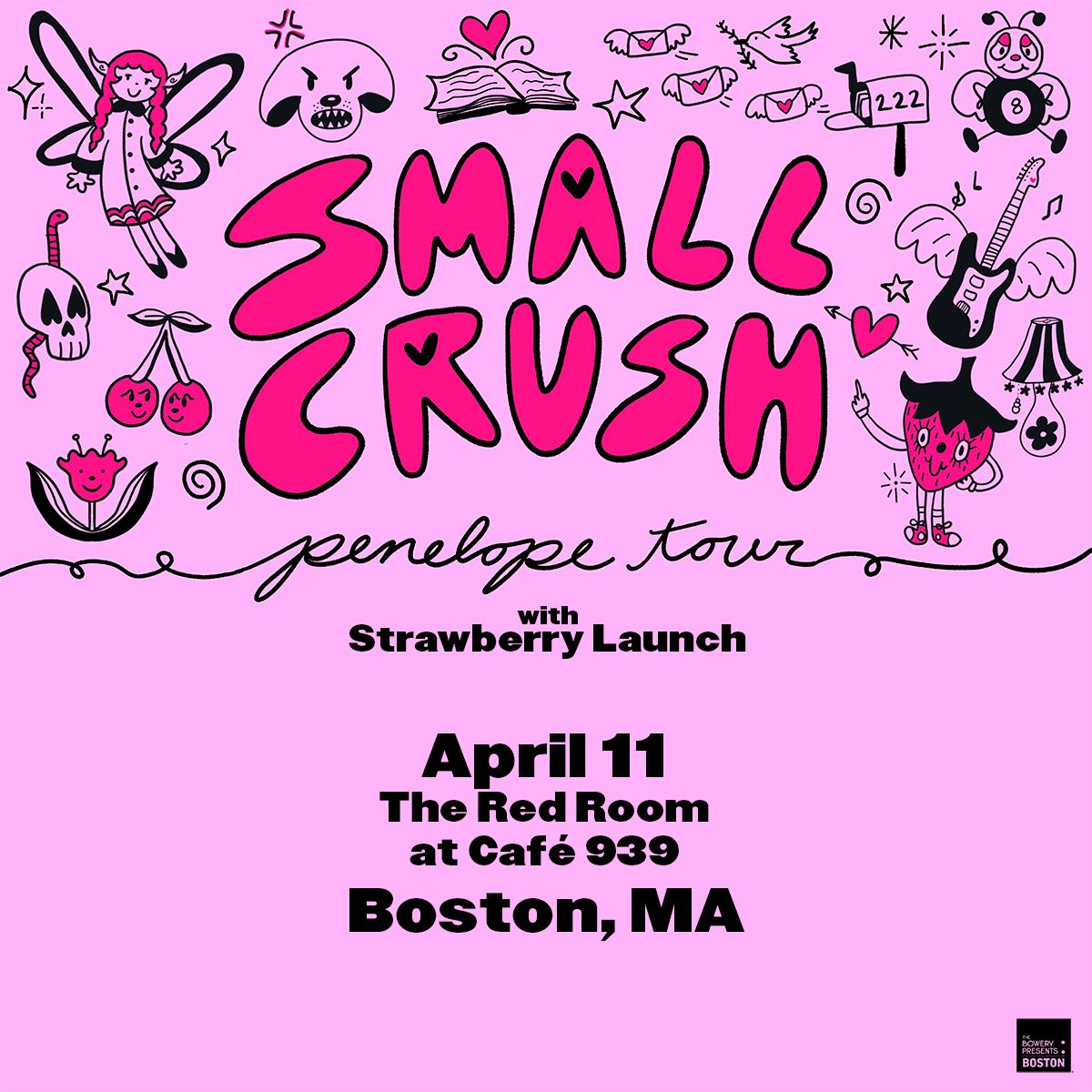 TONIGHT! Small Crush with Strawberry Launch @redroom939 Doors @ 6:30pm Show @ 7pm Tickets still available online or at the door 🎟️🎟️// etix.com/ticket/p/75609…