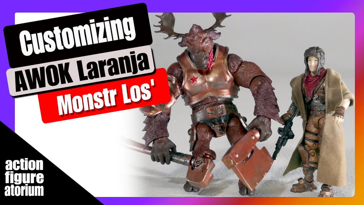 LATEST VIDEO: Design Build Paint | Customizing AWOK Laranja into the Red Star Army Monstr-Los' (Monster Moose) youtu.be/qGyNu-jpigs?si… via @YouTube