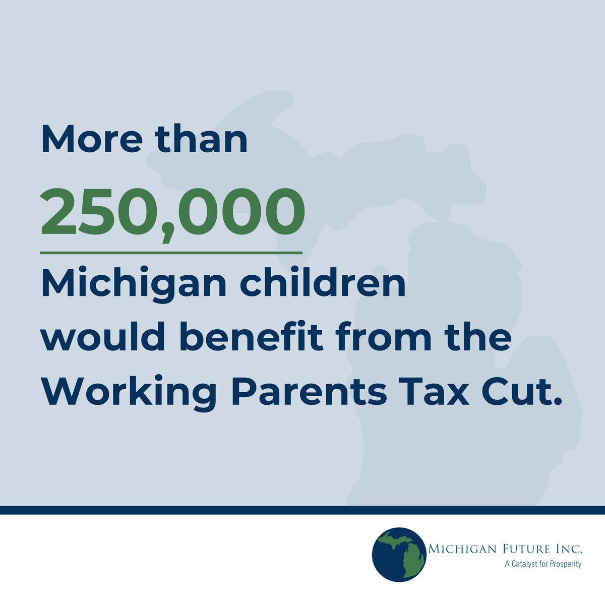 In Michigan’s economy, far too many hardworking families are struggling. The Working Parents Tax Cut would boost household income and transform how the state supports working families.

Learn more: bit.ly/4aPTRy3