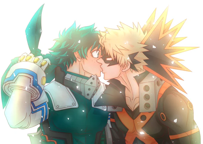 【交際発覚(暴露)の瞬間】The moment their relationship was discovered. (The moment Kacchan revealed her romantic relationship with Deku)#勝出 #bkdk 