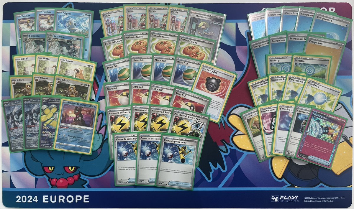 Hi everyone, here's the list that I've used at EUIC and got me top128. 
After a lot of test I've decided that Chien-Pao was the safest choice for me and with it I can secure the stipend for NAIC. Thanks to all my friends for the support and see you in Stockholm!