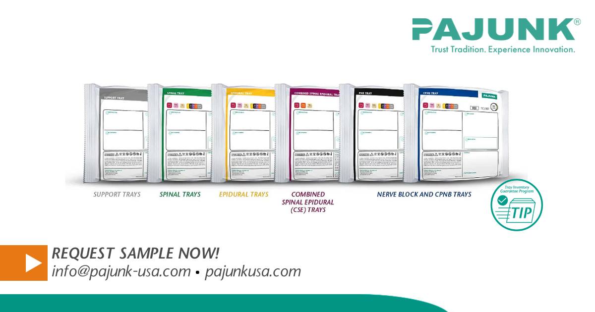 Need an Epidural Tray? A Spinal Tray? A Single Shot Nerve Block Tray? A Continuous Nerve Block Tray? We have them all! Learn more at zurl.co/3RdY #pajunkusa #regionalanesthesia #anesthesia #painmanagement #anesthesiologist #nerveblock #proceduretrays #epiduraltrays