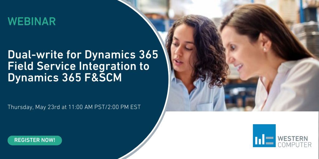Join our upcoming webinar on May 23rd to discover the seamless connection and live data sync between #MSDyn365 #FieldService and Finance & Supply Chain Management. Enhance your business operations with Dynamics 365 integration. 
Secure your spot now! buff.ly/49EAtnP