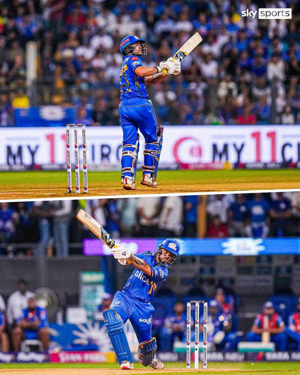 50 runs from 23 balls 🥵 Ishan Kishan lighting things up 🔥🔥