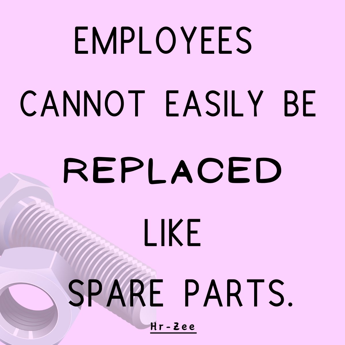 Bisi is not a spare part.

You may not find another employee as dedicated as Bisi.

Value Bisi.

#EmployeeExperience #hr #ethics