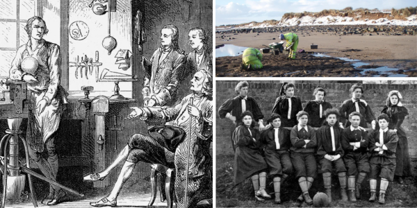 So far in 2024, we've held free public lectures on the origins of racism in Scottish Enlightenment thought, an 8,000-year-old natural disaster, and the history of women's football. Want to keep up to date with Society events? Sign up for our e-Newsletter: eepurl.com/iNb-M-/