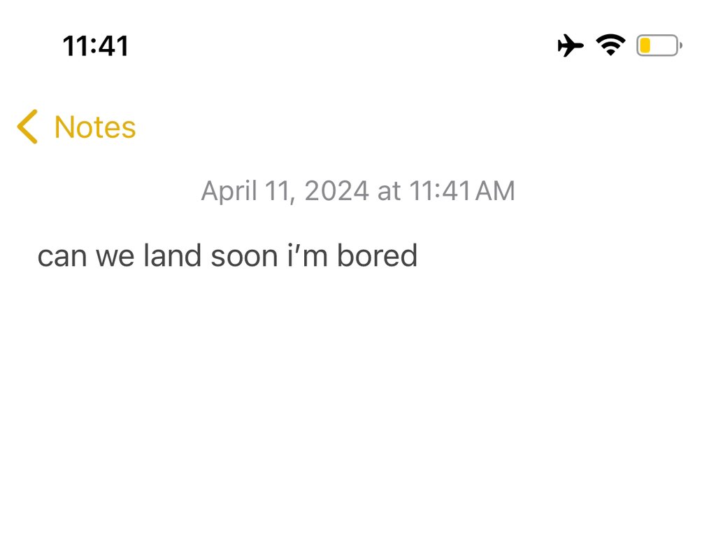 IsabelSteckel's tweet image. should i airdrop this to the pilot on my flight