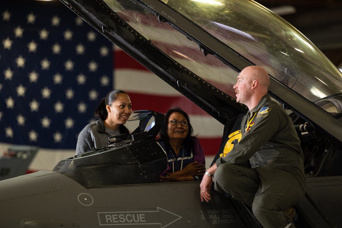 Mescalero Tribal leadership and council members visited the #49thWing to learn more about our unique mission! This annual visit preserves the goodwill between the #MescaleroApacheTribe and Team #Holloman.