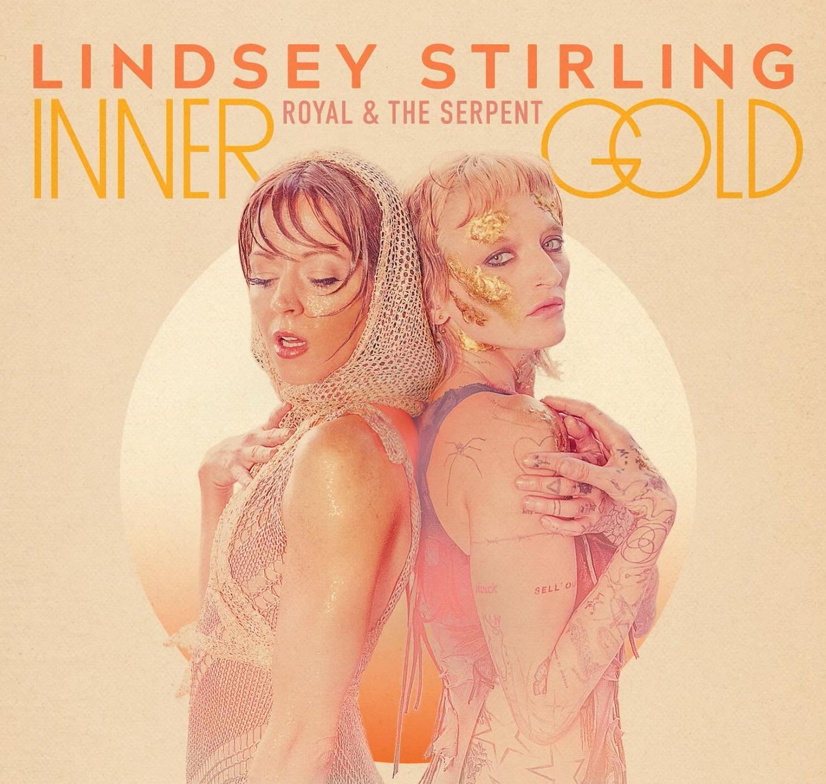 Less than 24 hours until @LindseyStirling and @royalandtheserp ’s music video #InnerGold comes out! Ready guys?! 😃