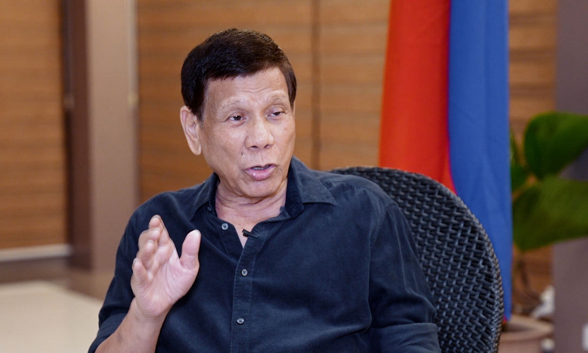 Exclusive: “I’m very sad. And I hope that we can bring it back again,” former #Philippine president Duterte @RRD_Davao told the Global Times when talking about the current government’s pro-American foreign policy. “We are not enemies [with China], that we have never been, and