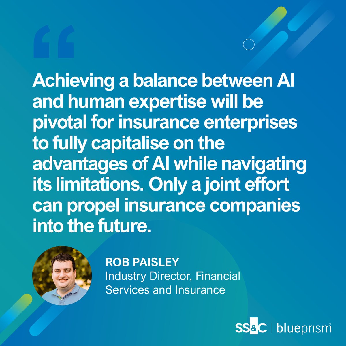 How do #insurance organizations balance the use of human and #digitalworkers across the enterprise?

<a href="/FinTechTimes/">Fintech Times Events</a> answers this big question with the help of Rob Paisley and other experts in the field.

Check it out: okt.to/WiGyLj
