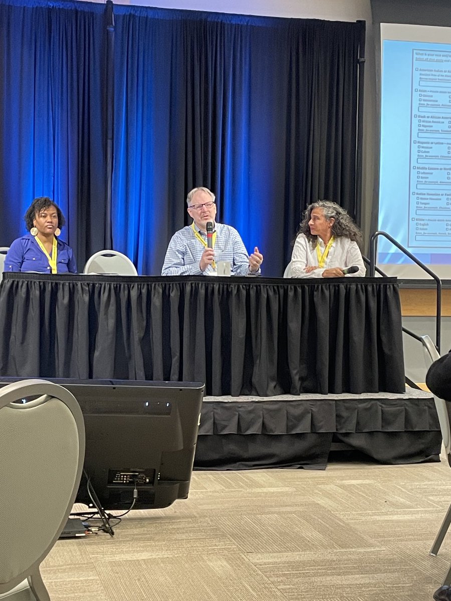 Had a great time participating in a ⁦@NCCounts⁩ panel discussing the recent revisions to the ⁦@OMBPress⁩ standards for Race and Ethnicity data.