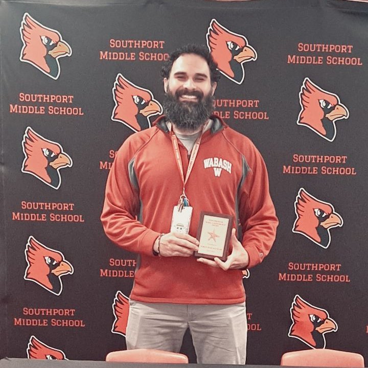 Congratulations to our Behavioral Support Specialist, Jorge Diaz-Aguilar for earning this year's Springer Award!!! A true Cardinal who continuously soars above the line and always puts the students first. Great job Mr. Diaz-Aguilar! #SMSisthebest