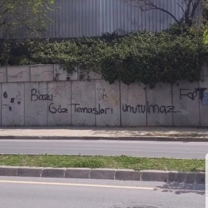 'Bazı göz temasları unutulmaz..'