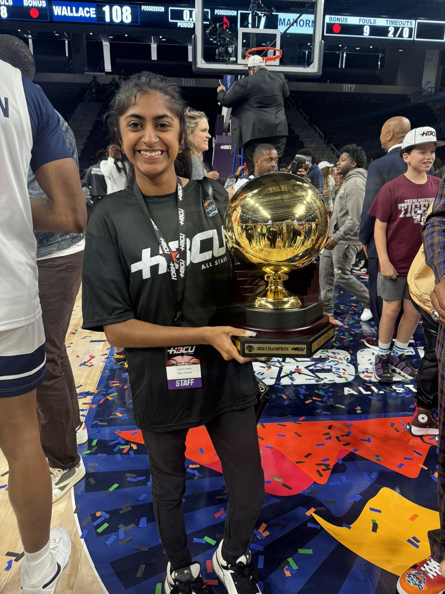 Blessed to work my first HBCU ALL STAR BASKETBALL GAME 🤫🏀🔥 @HBCUSports1 @HbcuPass @HBCUGameday @Spotlight_HBCU @HBCUDigital @MyBCSN1 @DraftHBCU @hbculegends @JAYSPORTSNETWO2 @blackcollegeExp @Thessnetwork @HBCUAllStarGame