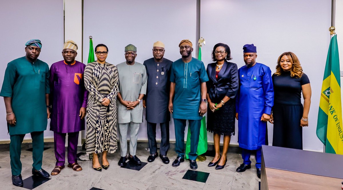 Today, I met with the MD/CEO of the Bank of Industry (@BOINigeria), Dr. Olasupo Olusi, at the bank’s headquarters in Lagos to discuss potential partnerships and collaboration to promote and develop entrepreneurship in our State. Our goal is to empower young people to upscale