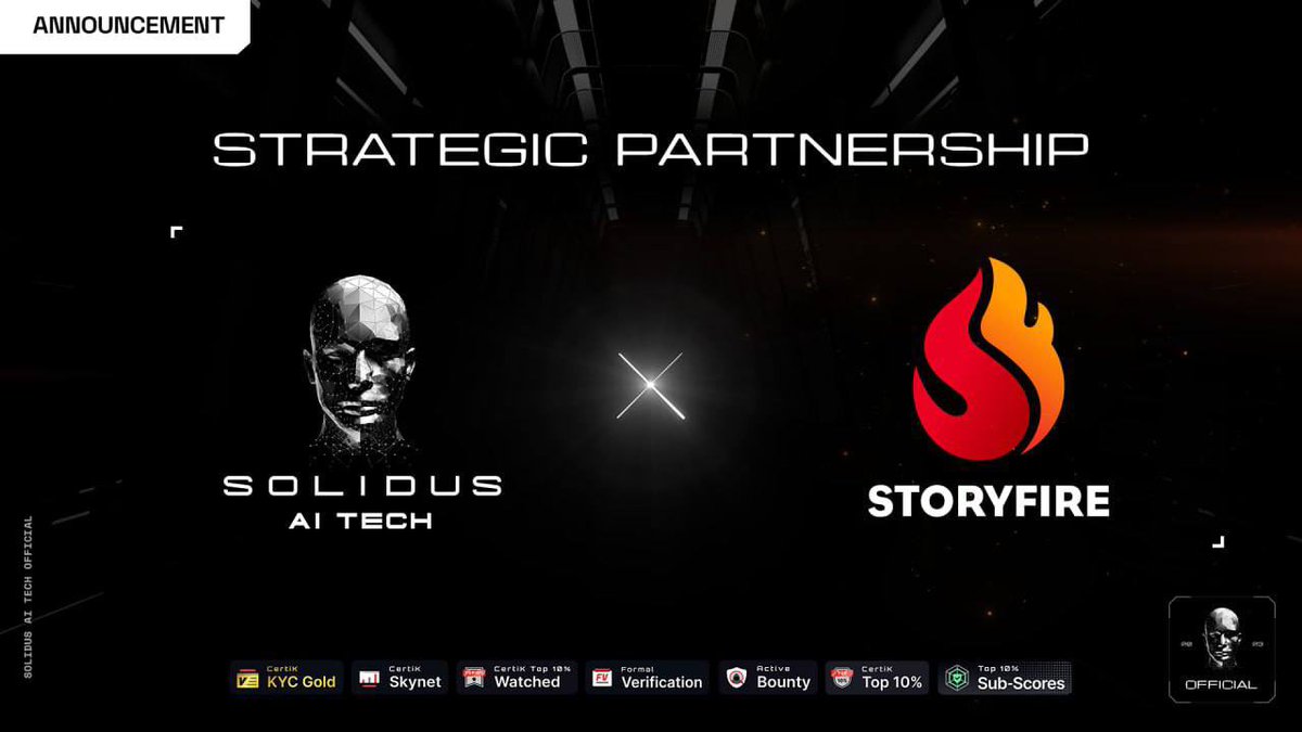 📣 Partnership Announcement: AITECH x StoryFire! ✨ We're thrilled to announce our partnership with @storyfireapp, a groundbreaking platform that's revolutionizing Web3 by combining SocialFi, GameFi, and DeFi. StoryFire offers a unified experience where you can engage, innovate…