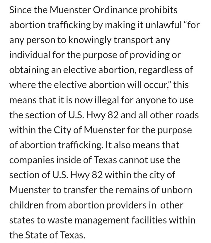 @Dumfukdetector Ffs, 'abortion trafficking'. It's not trafficking if someone is traveling willingly to access a medical procedure consenually.
