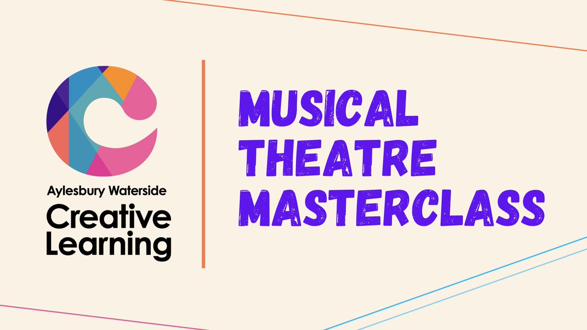 Musical Theatre Masterclass Ages 8 – 13 years Sat 13 Apr | 10am – 1pm atgtix.co/4aHmwpL Last chance to book for this Saturday! Lovers of all things MT will NOT want to miss this! 🎵 #lovemusicals #stagey #musicaltheatre