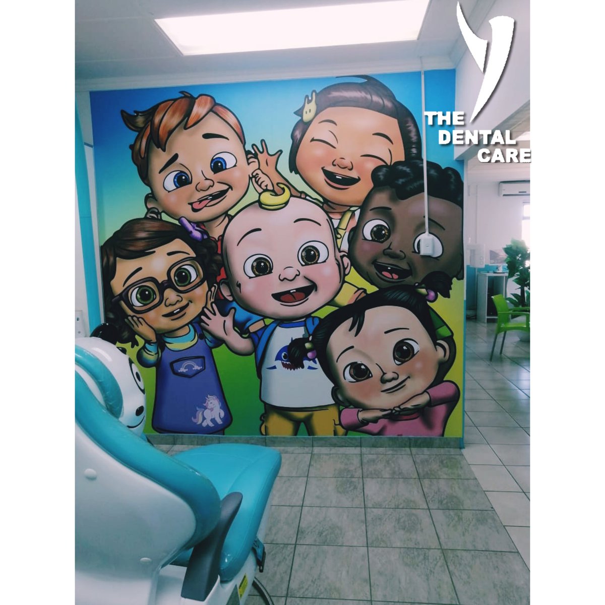 How about this tweet? --- 'Adding Coco Melon cartoons to our dental practice wall! 🎨 Fun and educational, they're a hit with our young patients, teaching them about oral hygiene with a smile. #KidsDentistry #HealthySmiles'sekodental.co.za