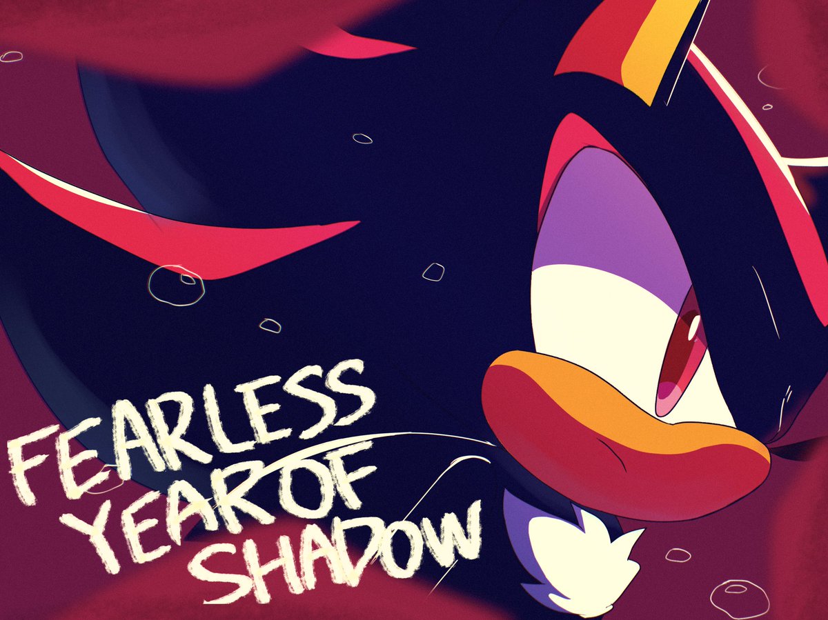 「All Hail Shadow万歳シャドウ#FearlessYearofShad」|まちも。のイラスト