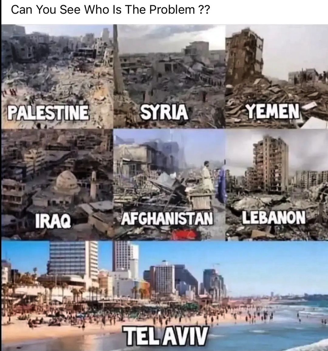 They said Palestine, Iraq, Afghanistan, etc were teℜℜorists but...