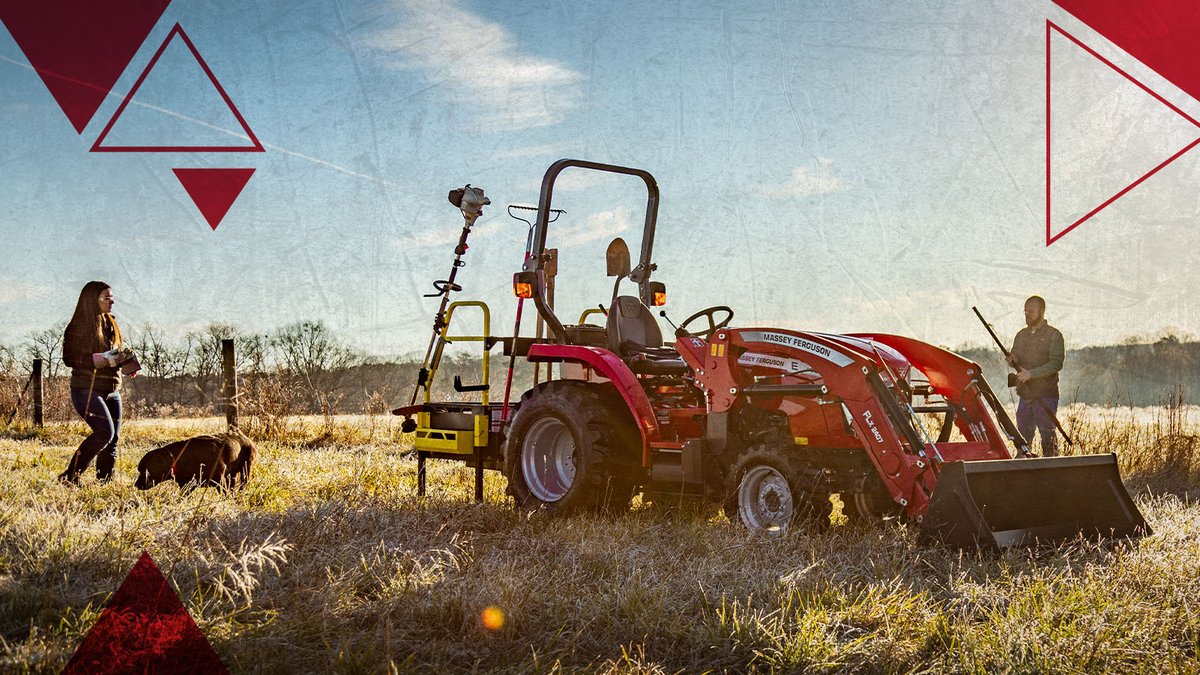 Economical, efficient and just plain easy. The MF 1800 E Series was built to take on your springtime chores. bit.ly/4aL18iX