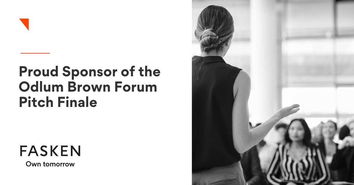 We are proud to be a Silver Finale Sponsor of the Odlum Brown Forum Pitch Finale on April 25. The event in #Vancouver will see some of Canada’s most promising women entrepreneurs pitch their three final business visions. Register here: shorturl.at/jnJO7 #Fasken #TheForum