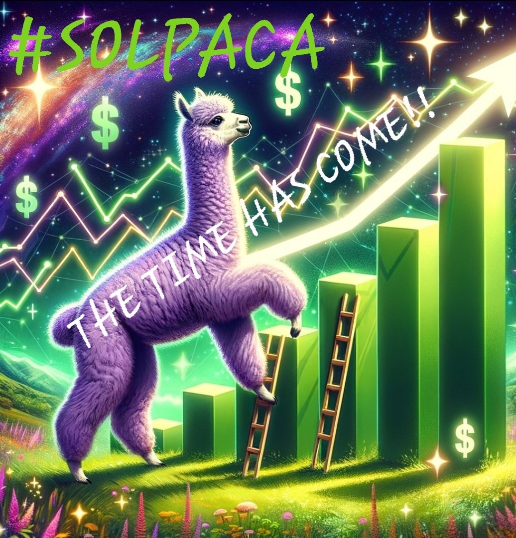 #Solpaca is good for #WeThePeople because the #people are involved as well as the #developer. Holding floor 4 weeks and not a #rugpull! I listen to #ThePolice and #themasters of #memecoins this is #gold and #Trump2024 flag flies high. 
RIP #OJSimpson
Free #JulianAssange
#IfIdidit…