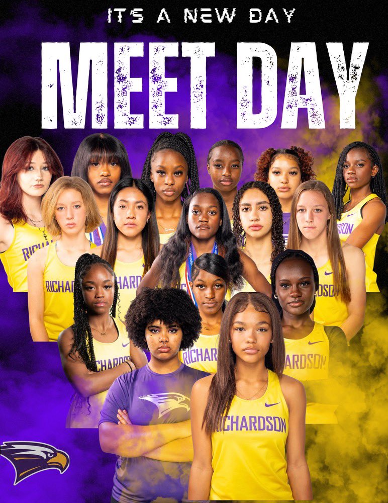 AREA MEET TODAY! We READY!💪🏾😤💜🙏🏾

📍Jesuit

Field Events: 1:30pm & 3:00pm

Running Events 6:00pm

#EaglesSetTheStandard
#ItsANewDay