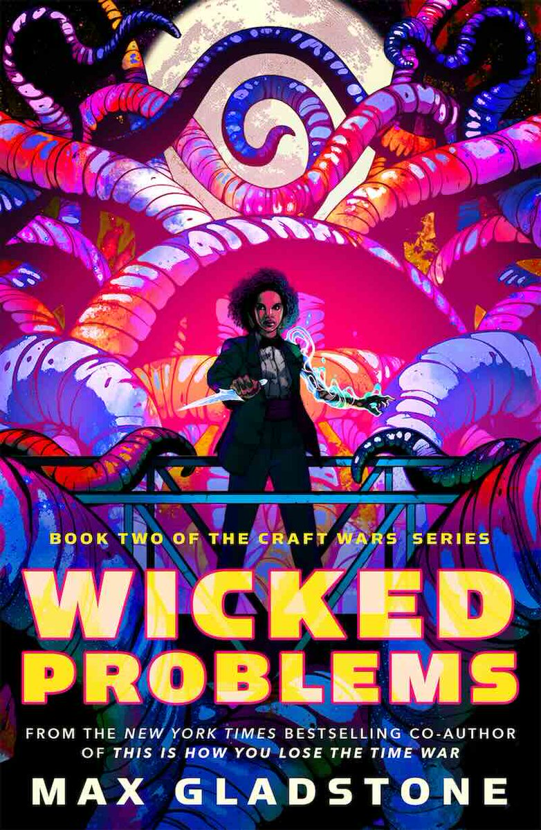With 'Wicked Problems,' Max Gladstone is presenting the middle piece of his #UrbanFantasy trilogy 'The Craft Wars,' a subset of 'The Craft Sequence.' And if you need help sorting that out, or just want to know more about this book, check out this Q&A. paulsemel.com/exclusive-inte… 📖🪄